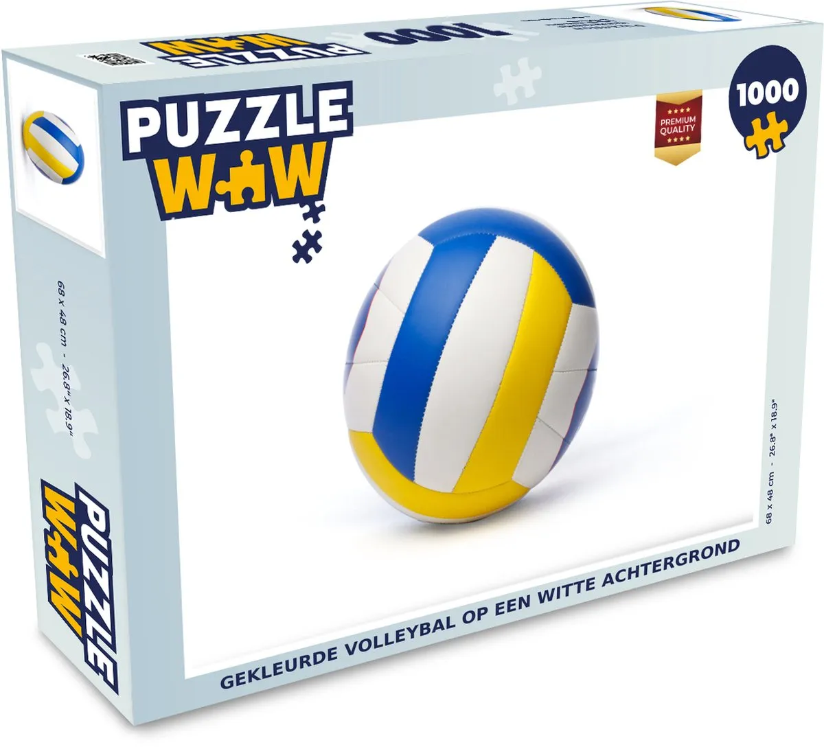 PuzzleWow Legpuzzel 1000 Stuks - Multicolor