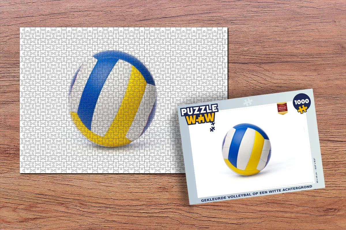 PuzzleWow Legpuzzel 1000 Stuks - Multicolor