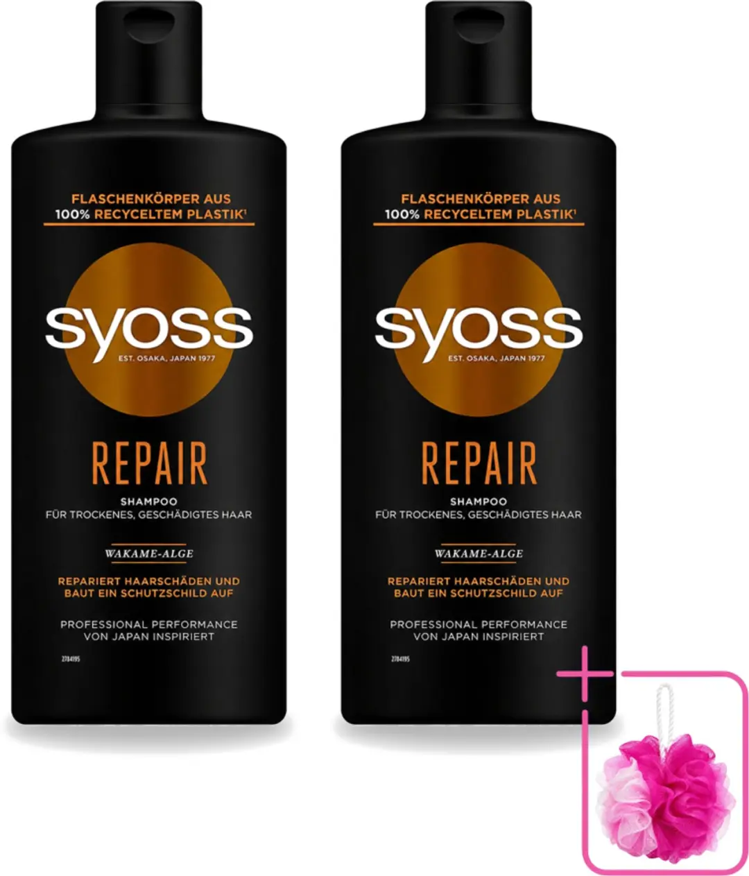 2 x Syoss Repair Shampoo