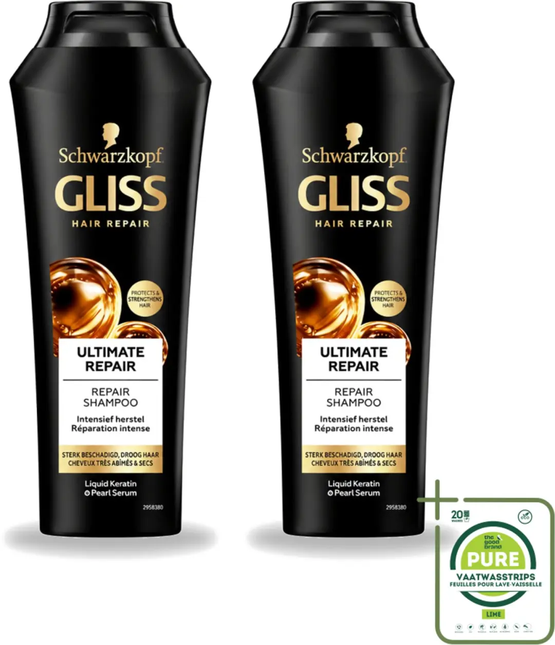 2 x Gliss Kur