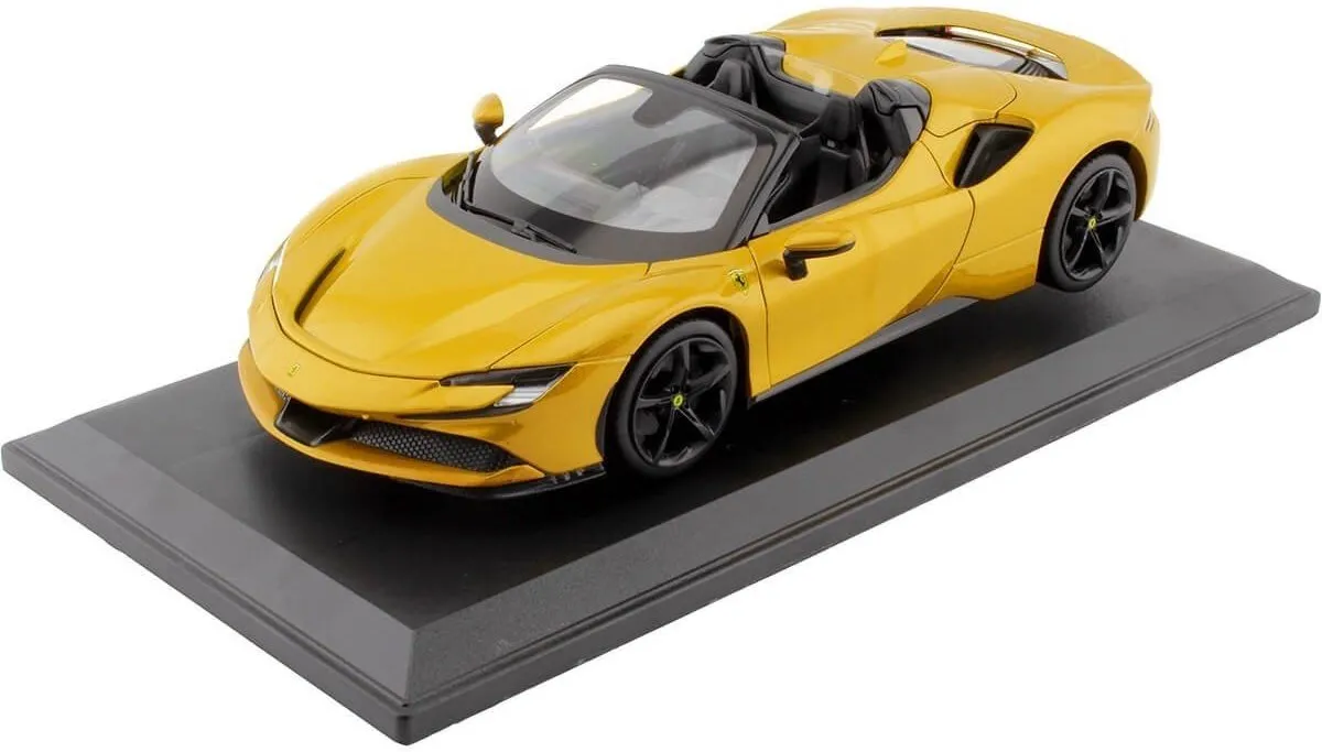 Ferrari SF90 Spider 1:18 Modelauto - Giallo Montecarlo