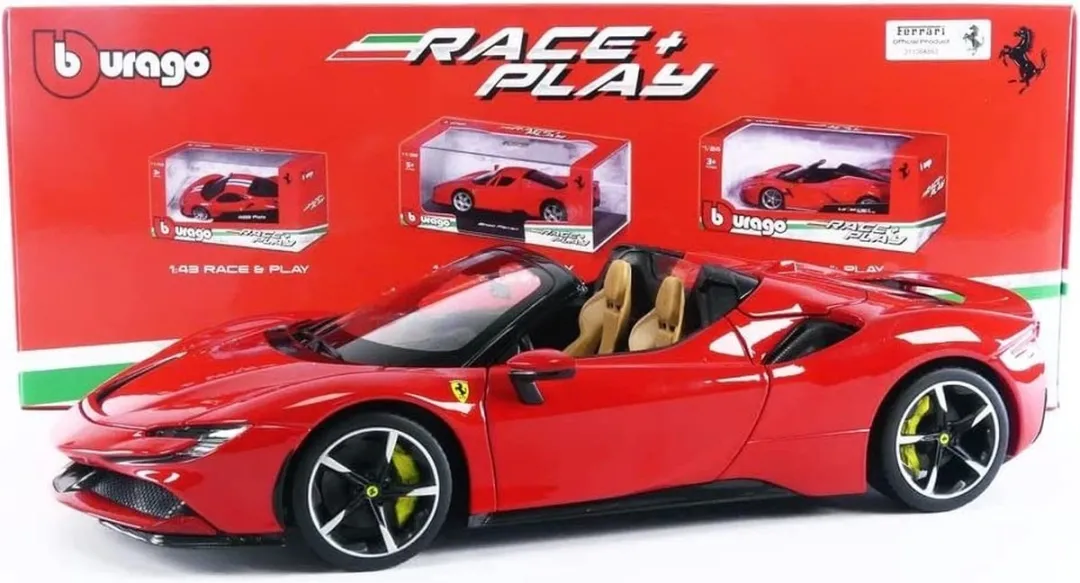Ferrari SF90 Spider 1:18 Modelauto - Giallo Montecarlo