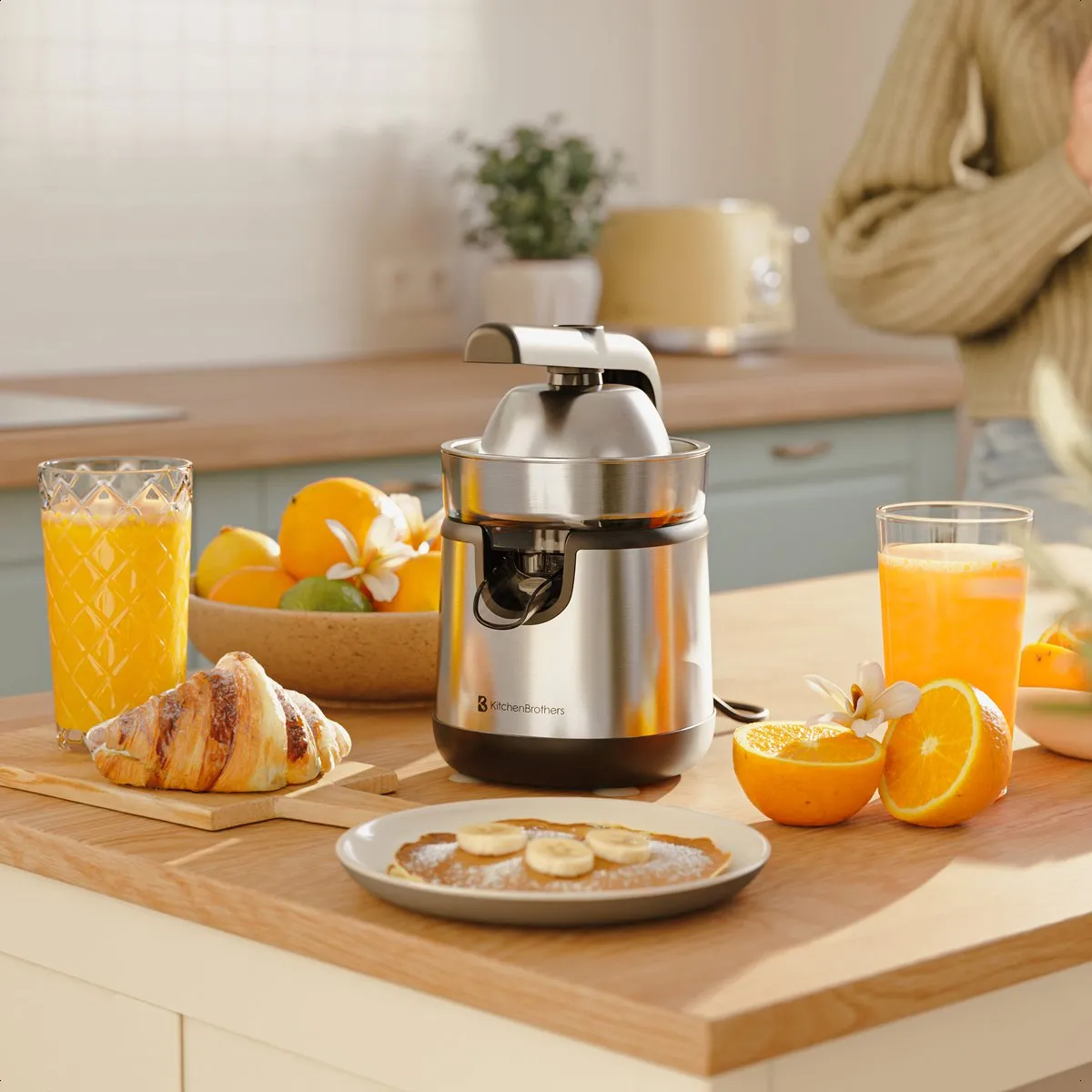 KitchenBrothers Citruspers KB1004161 - 120W - 0.35L RVS