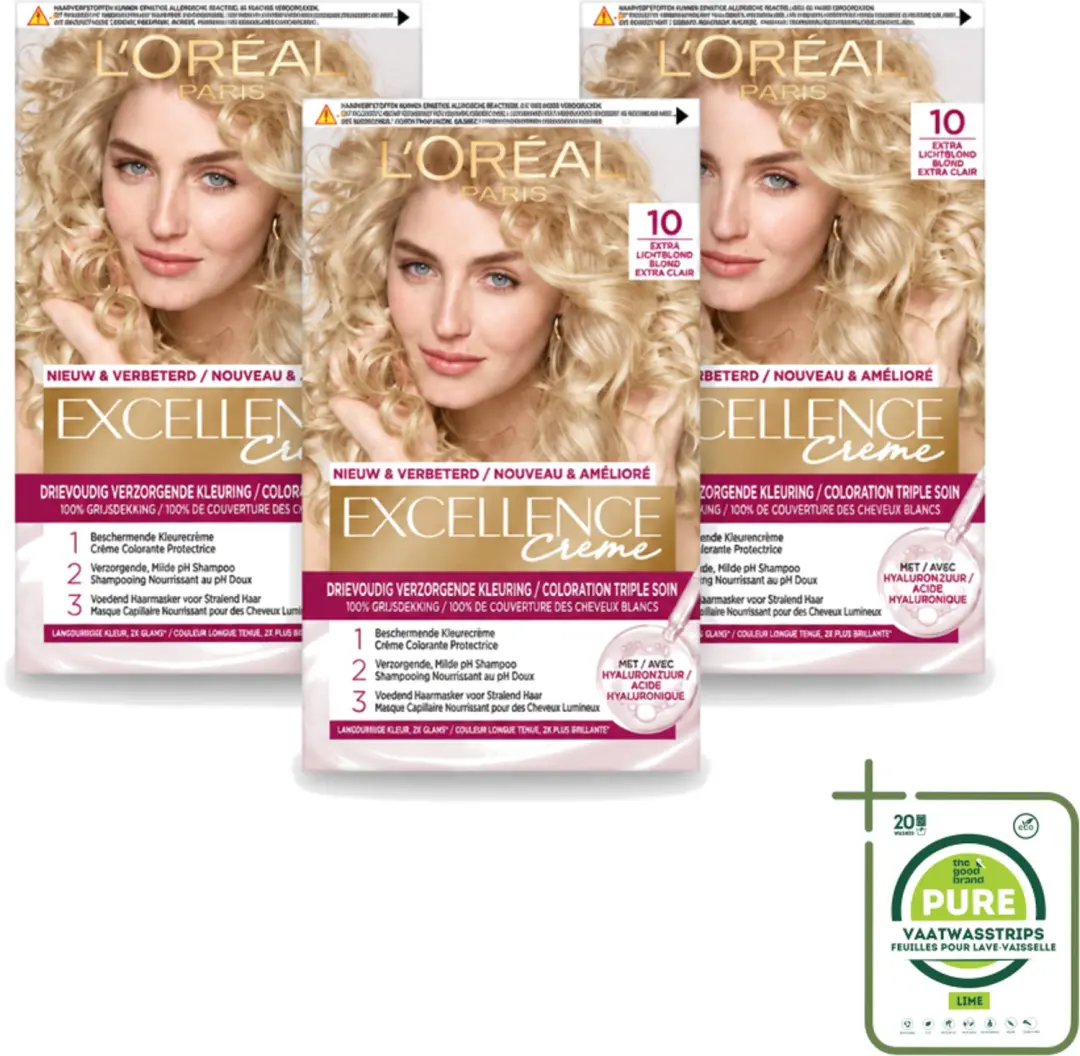 3 x L'Oréal Paris