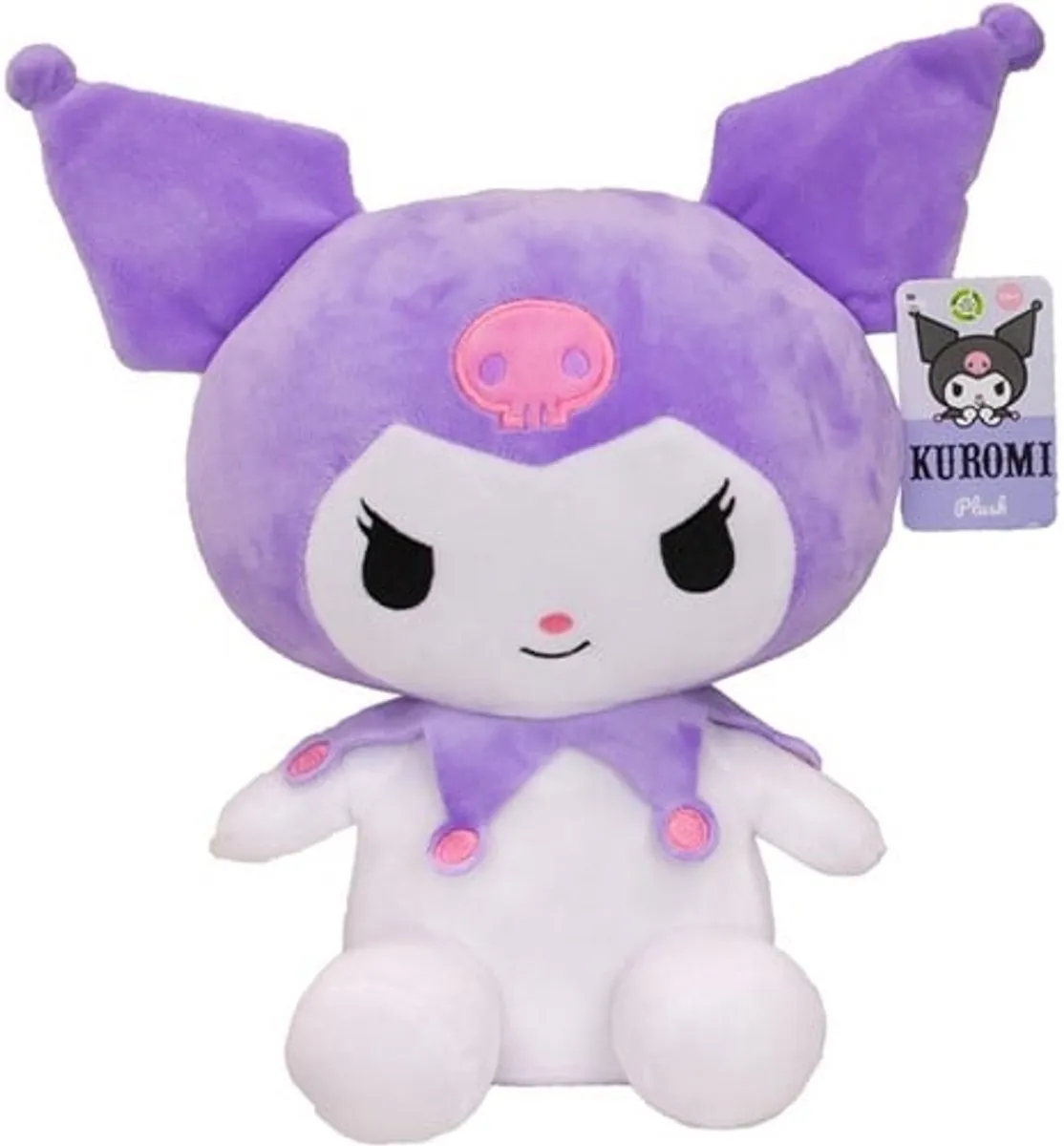Hello Kitty Kuromi Pluche Knuffel 27cm