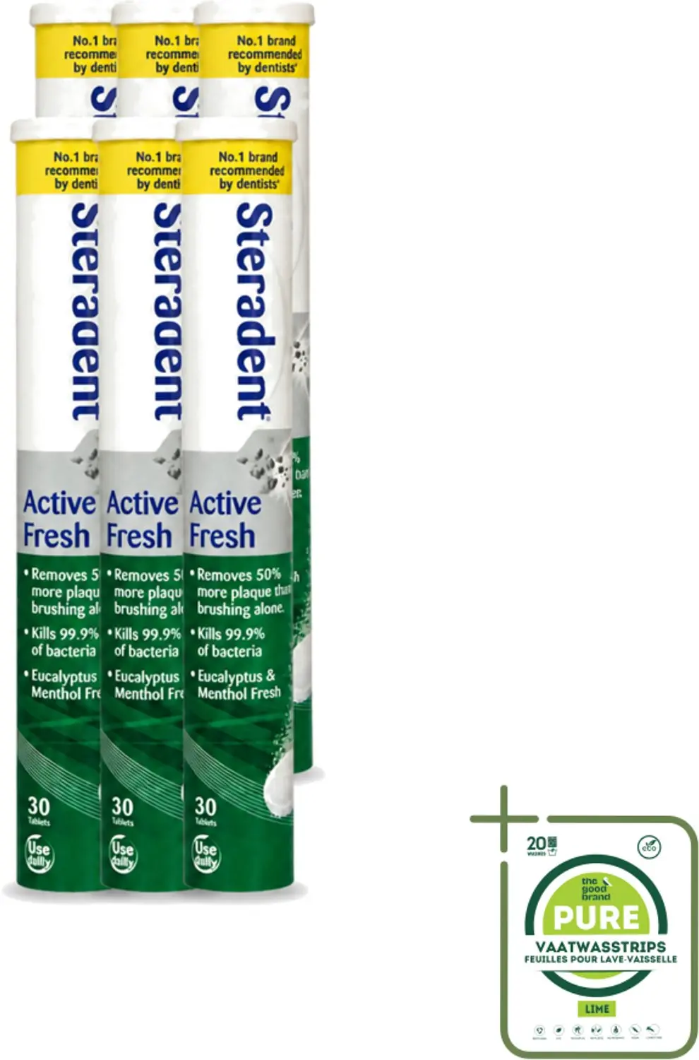 6 x Steradent