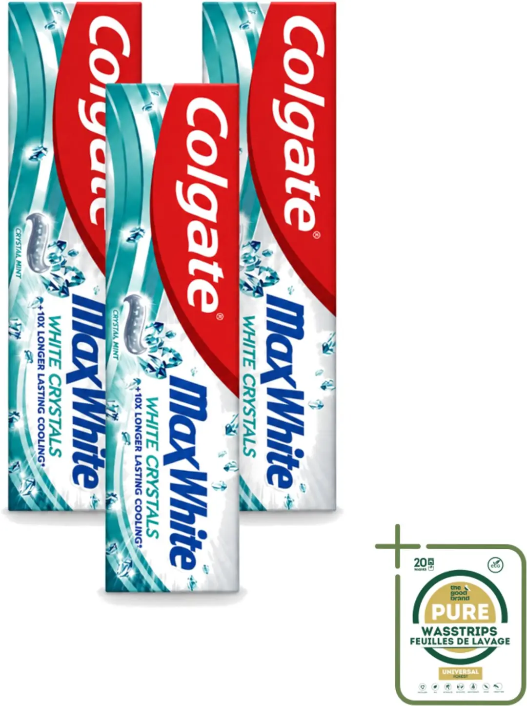 3 x Colgate