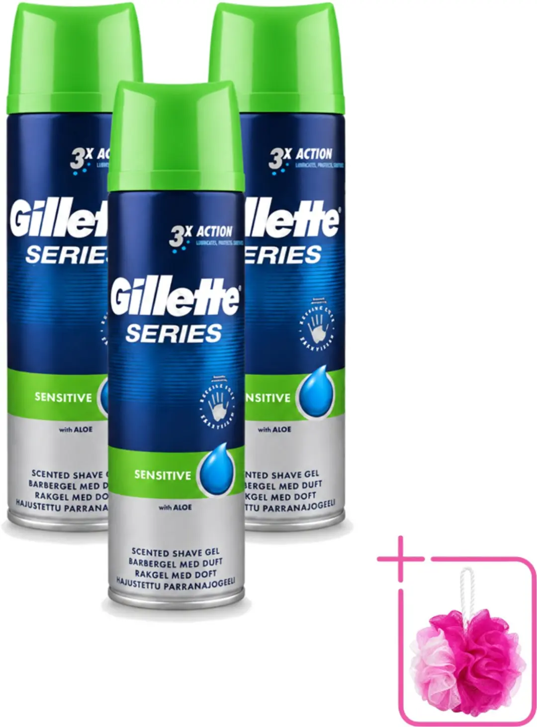 3 x Gillette Series