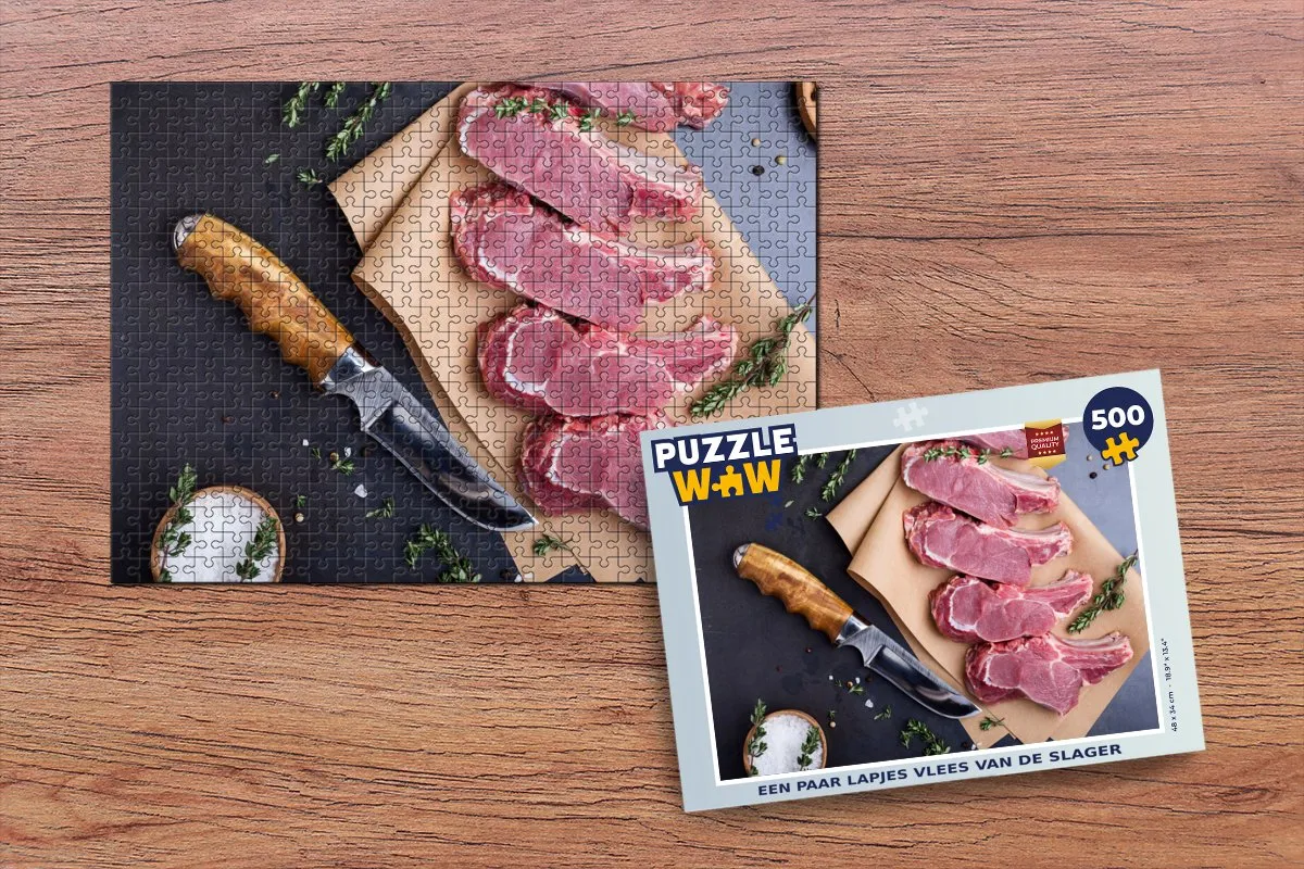 PuzzleWow Legpuzzel 500 Stuks