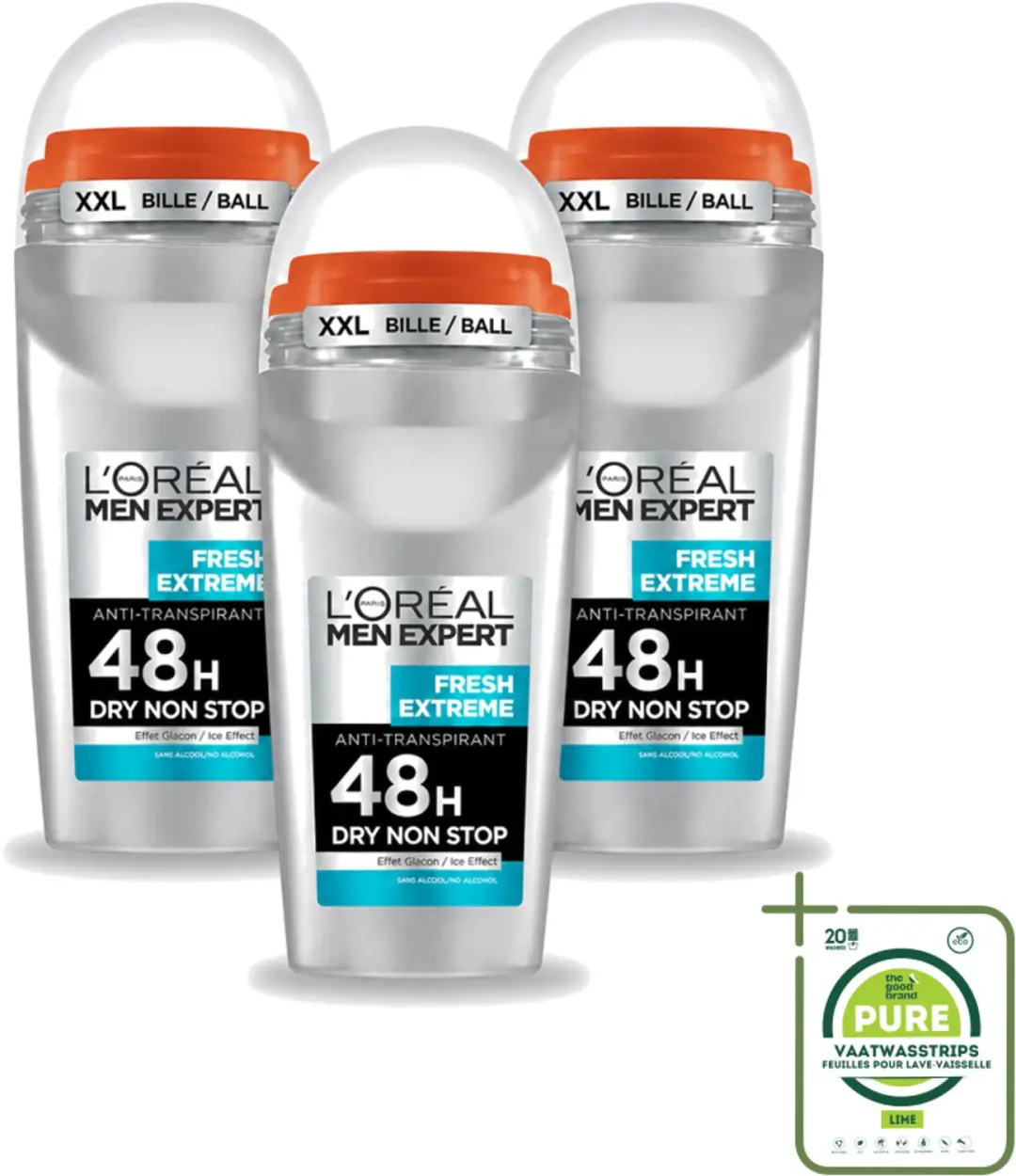 3 x L’Oréal Paris Men Expert