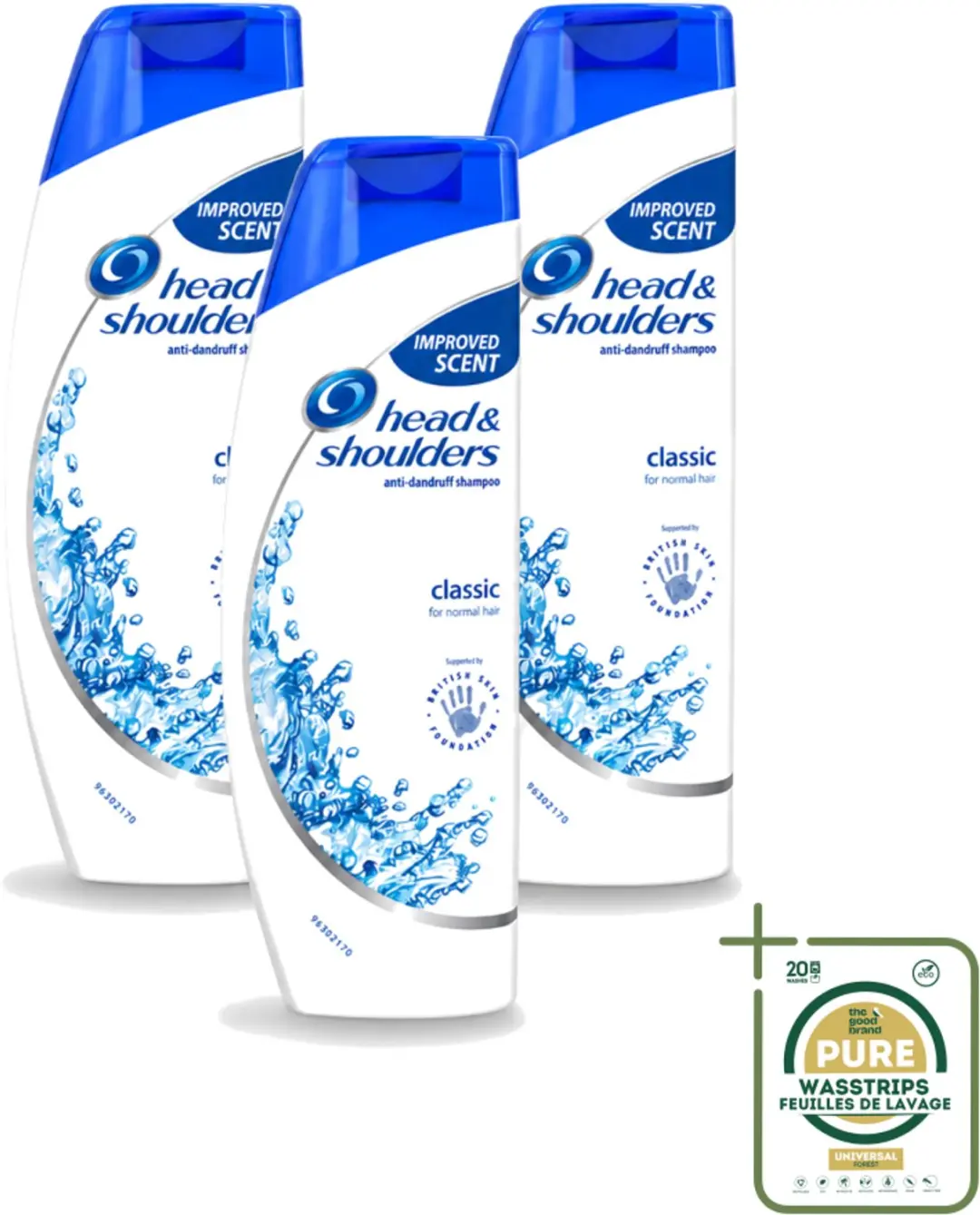 3 x Head & Shoulders