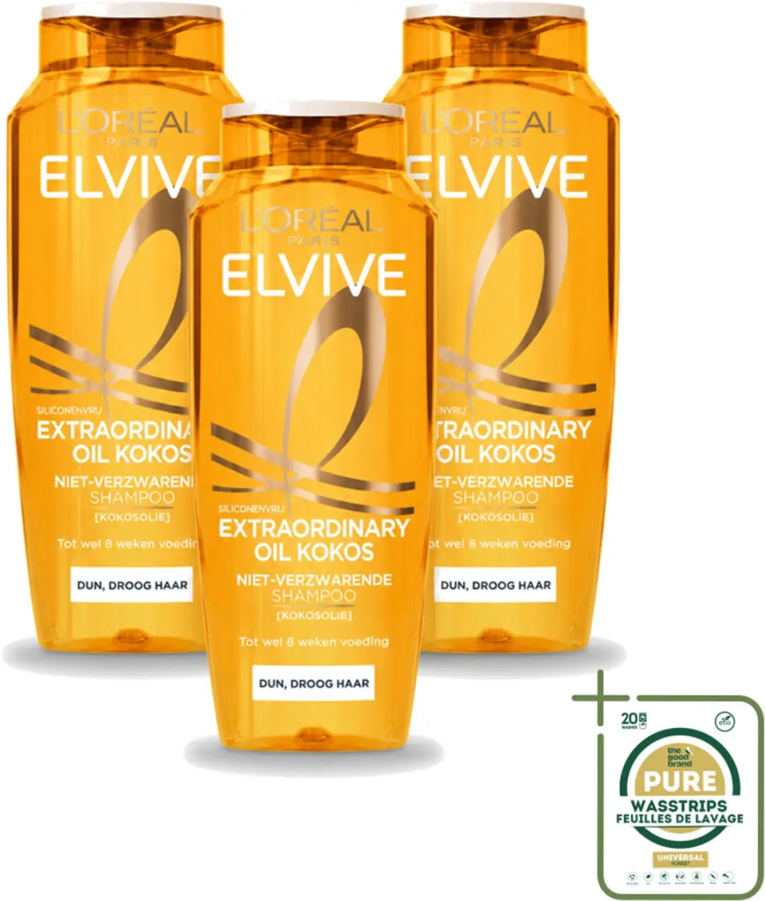 3 x L’Oréal Paris Elvive