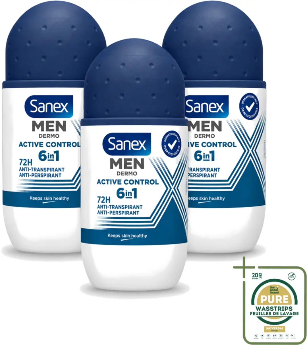 3 x Sanex Men