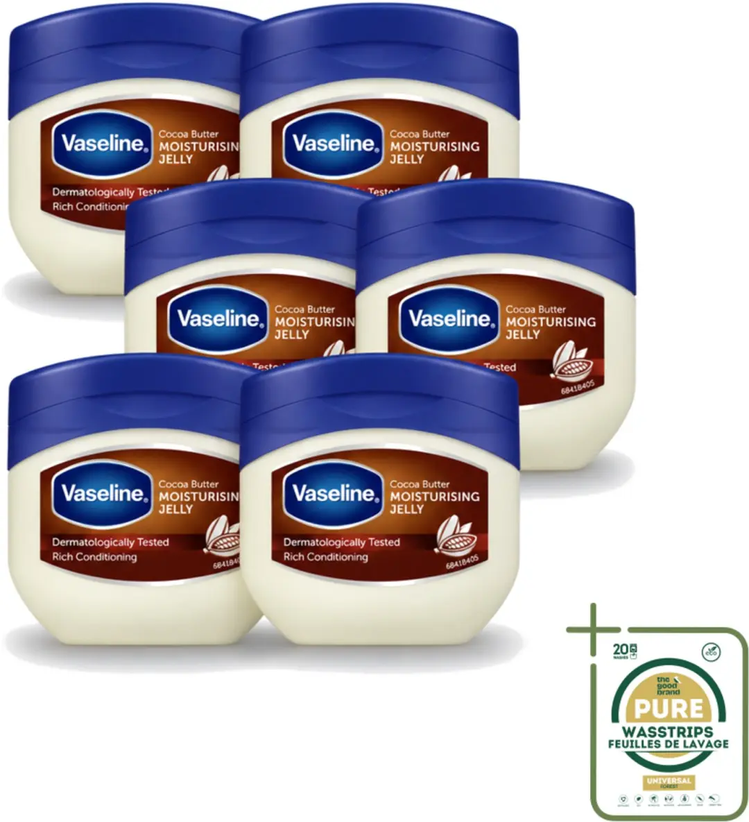 6 x Vaseline