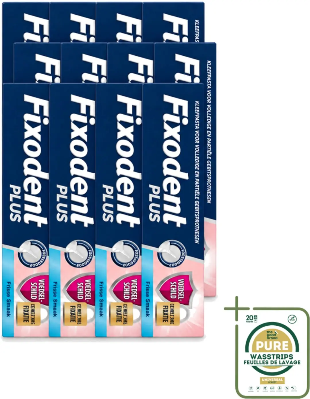 12 x Fixodent Plus
