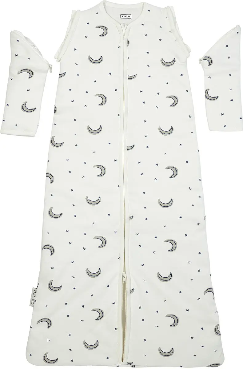 Meyco Baby Slaapzak Winter Moon 2.5 TOG - Indigo - afbeelding 6 van 6