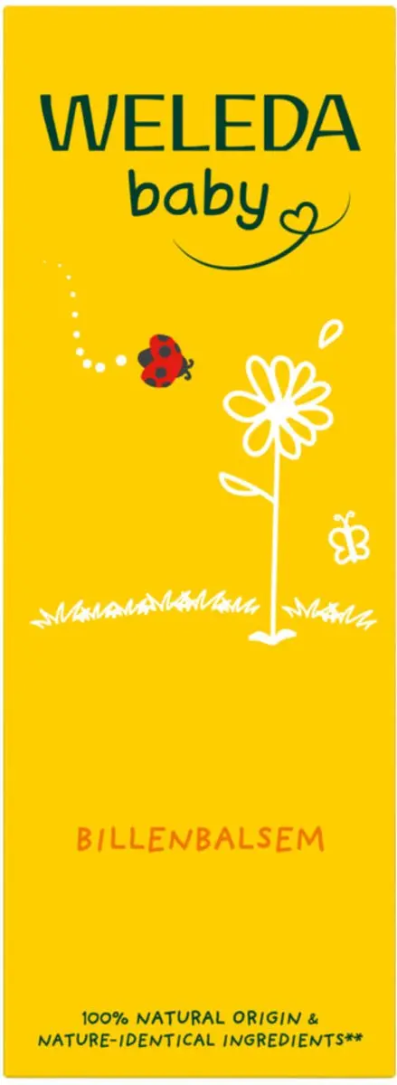 Weleda Baby Calendula Billenbalsem 30ml - 3 Stuks