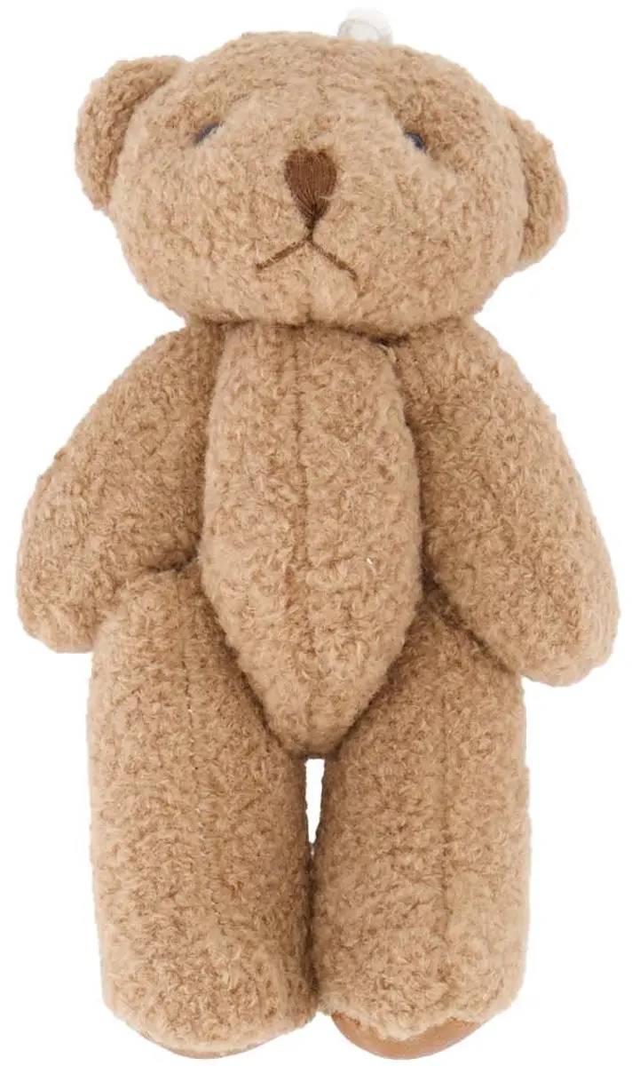 Zusss Teddy Bear In Gift Box White / Brown