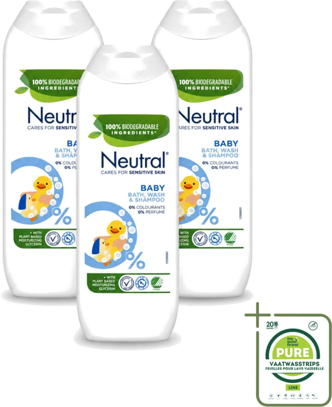 3 x Neutral Baby