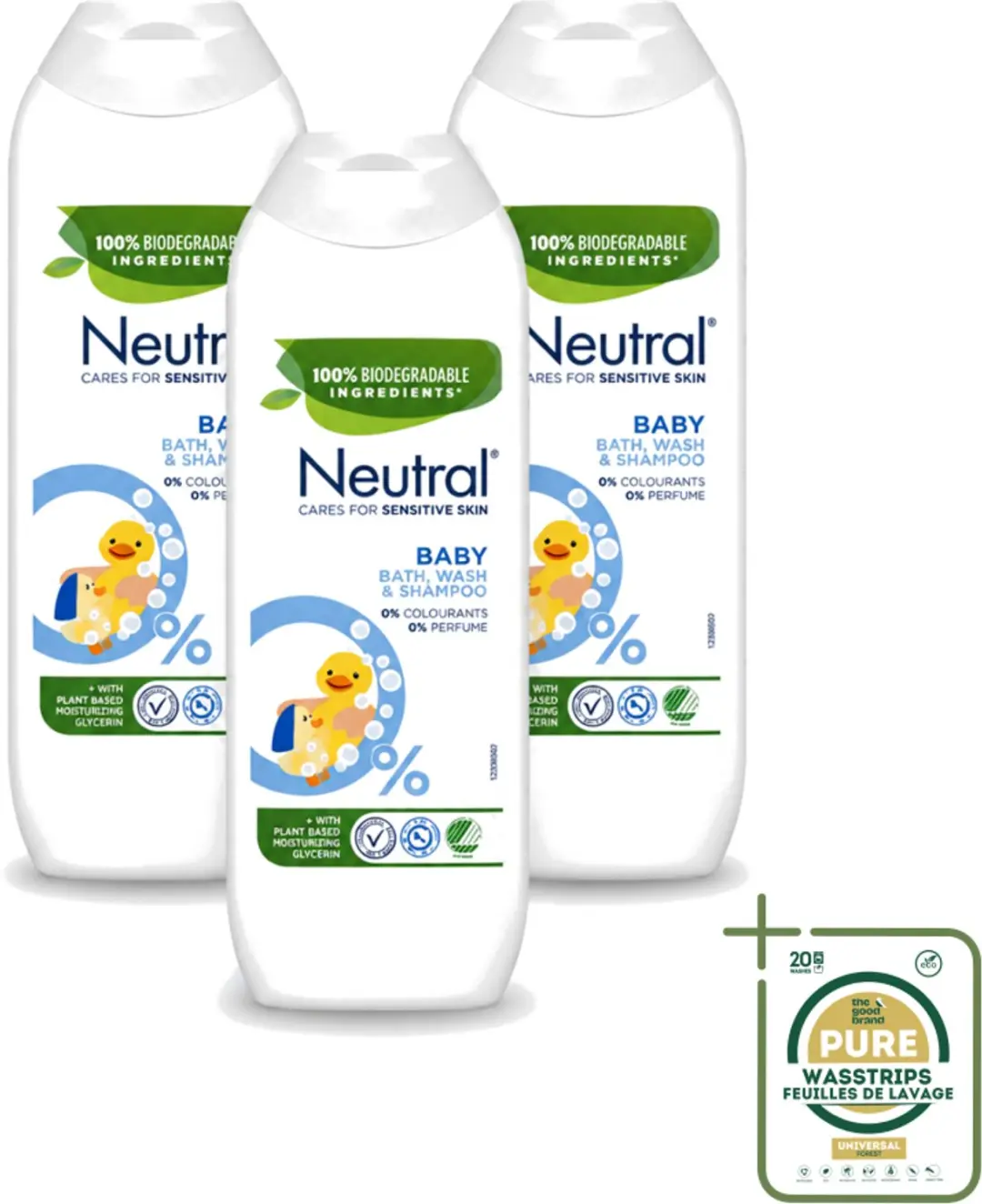 3 x Neutral Baby