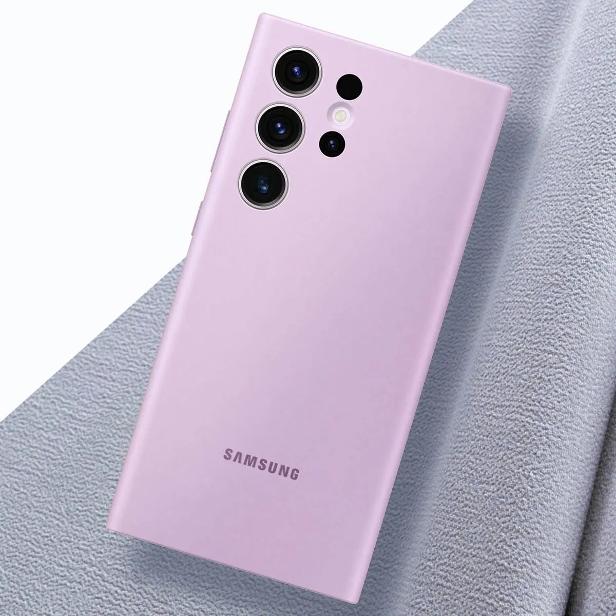 Samsung Siliconen Hoesje S23 Ultra EF-PS918TVEGWW - Lavender