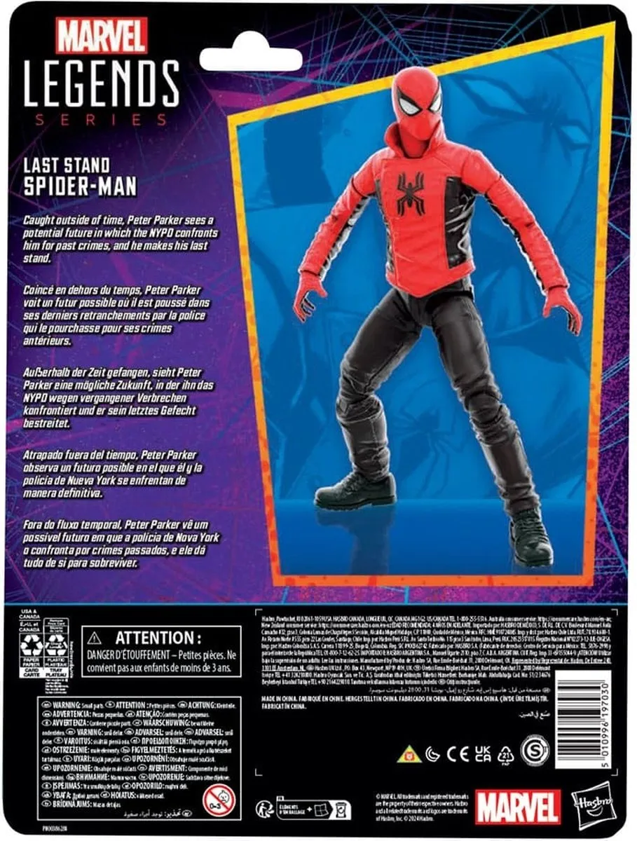Spider-Man Marvel Legends Series F90205X0 Actiefiguur - Multikleur