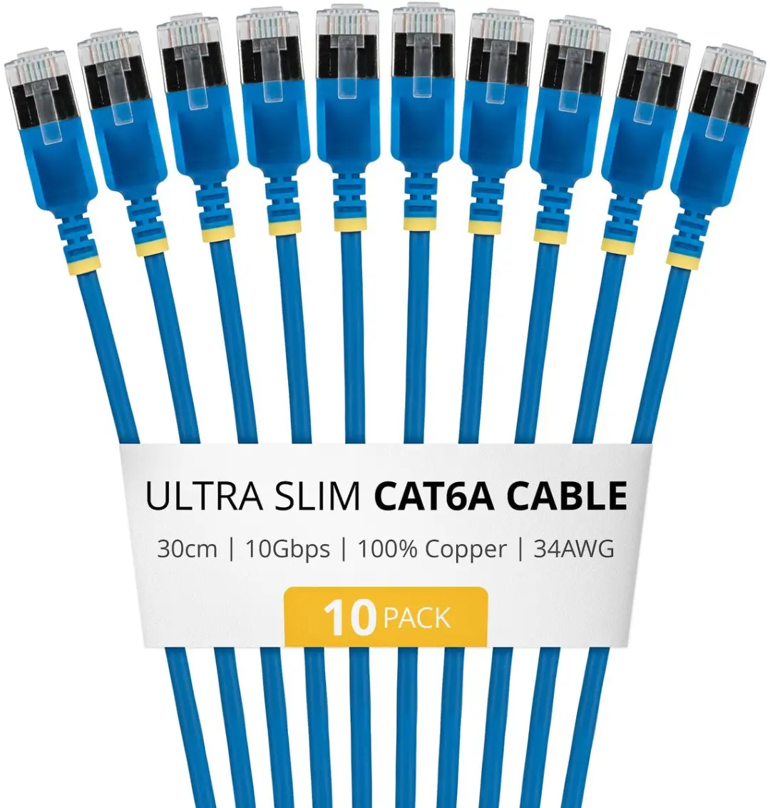 Startech Cat6a STP Netwerkkabel 0,3m