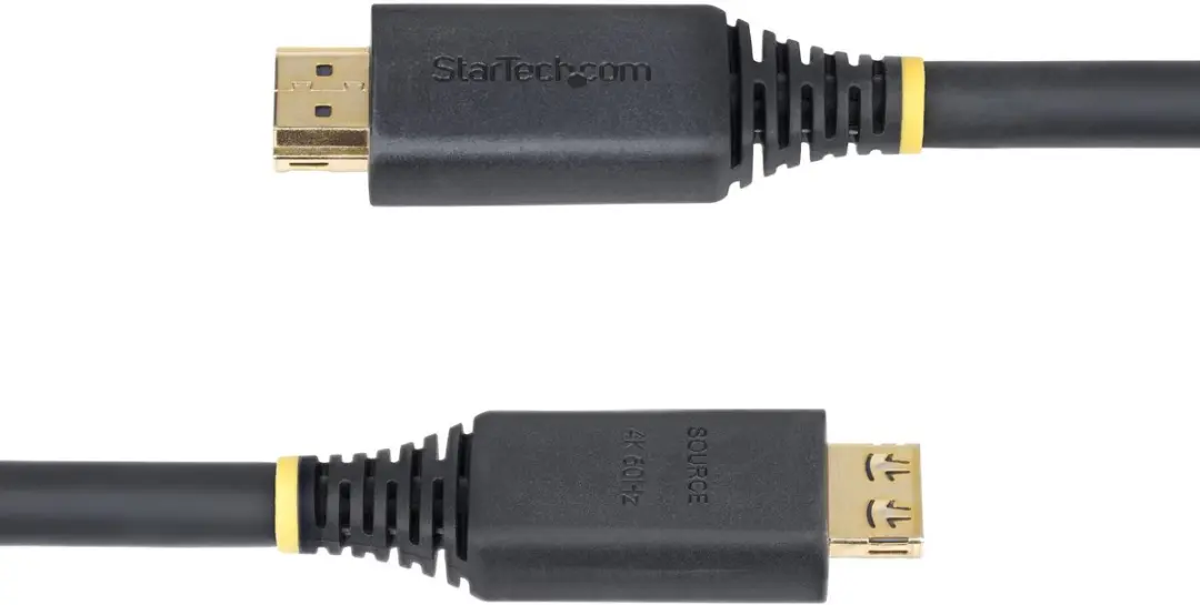Startech HDMI2-CABLE-GRIP-15M Kabel - 15m - 4K 60Hz - Zwart - afbeelding 6 van 6