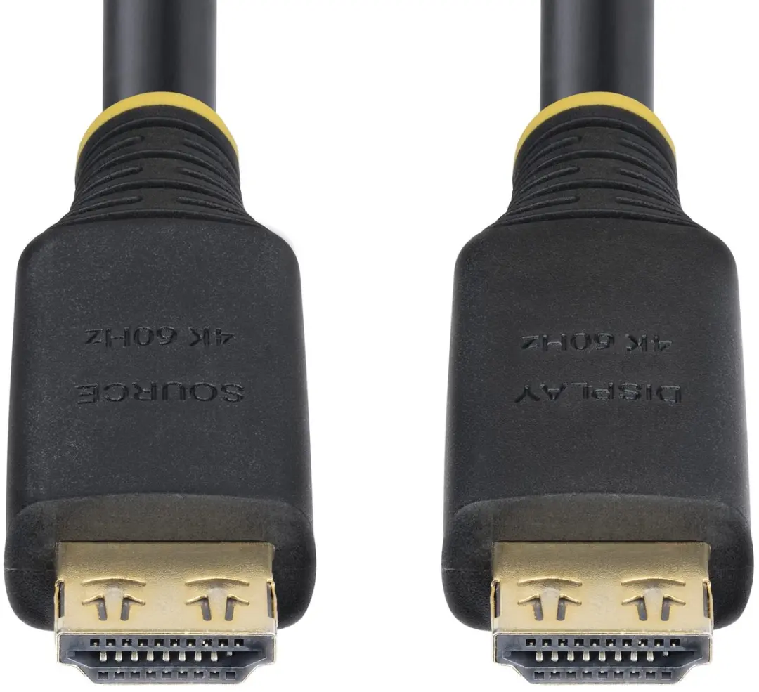 Startech HDMI2-CABLE-GRIP-15M Kabel - 15m - 4K 60Hz - Zwart - afbeelding 5 van 6