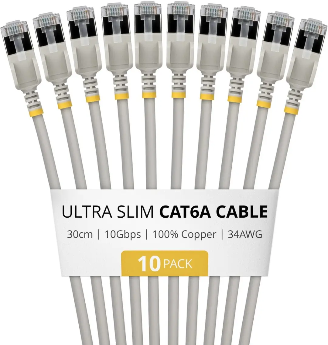 Startech Cat6a STP Netwerkkabel 0,3m