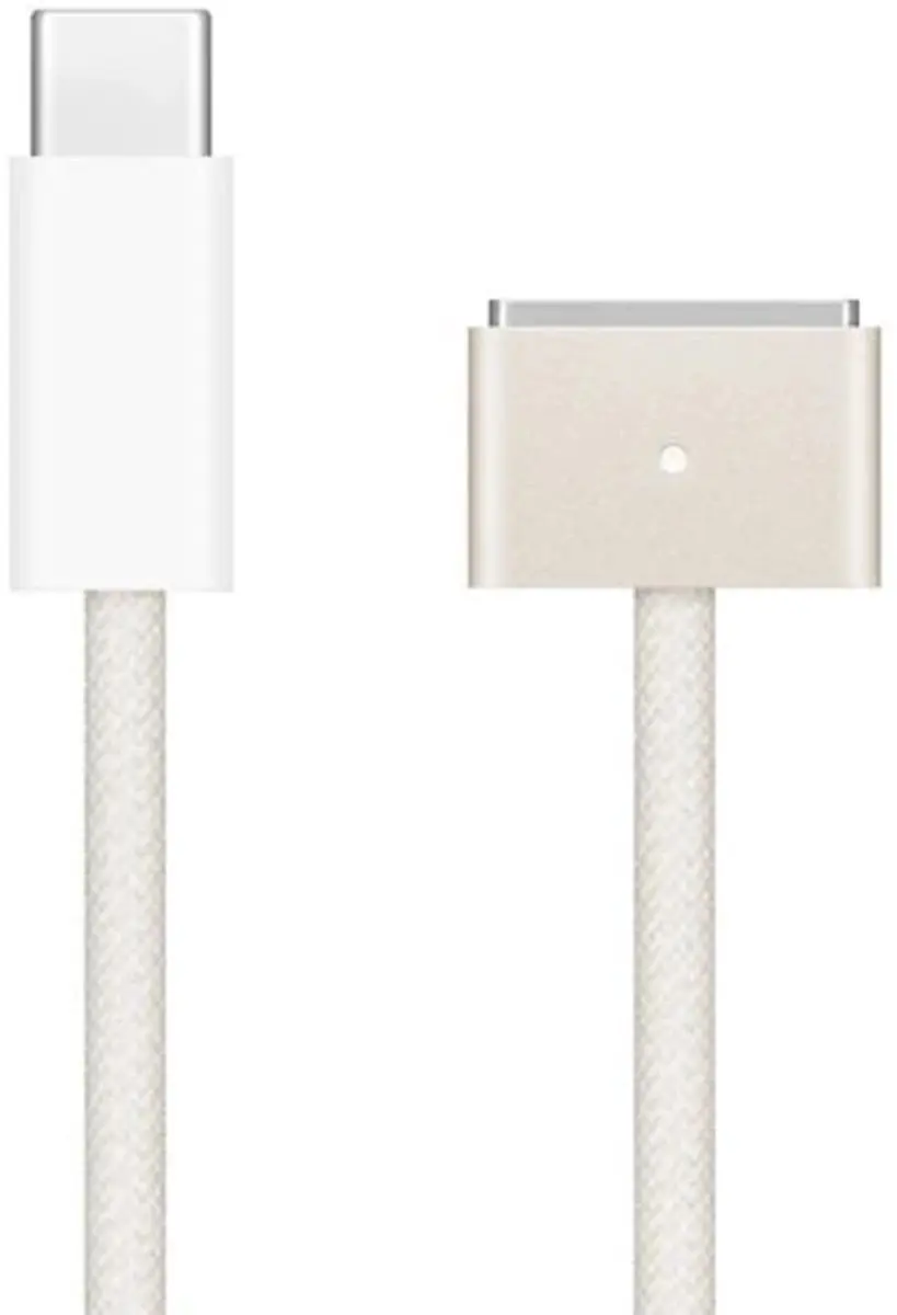 Apple USB-C naar MagSafe 3 Kabel 2m - Starlight - afbeelding 2 van 3
