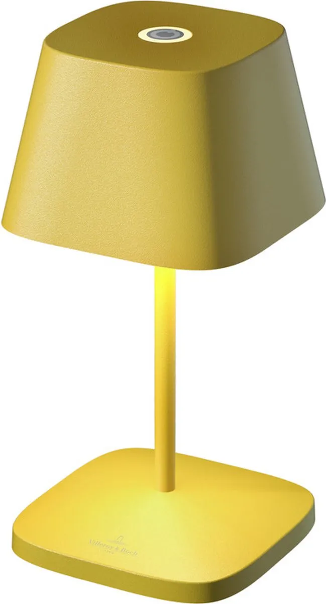 Villeroy & Boch 2.0 Neapel Led Tafellamp - Oplaadbaar Geel