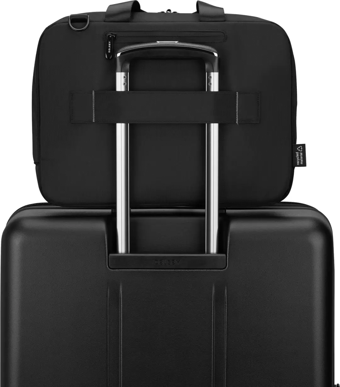 Delsey DLC 2.0 Laptoptas 15,6 inch - Black - afbeelding 6 van 6
