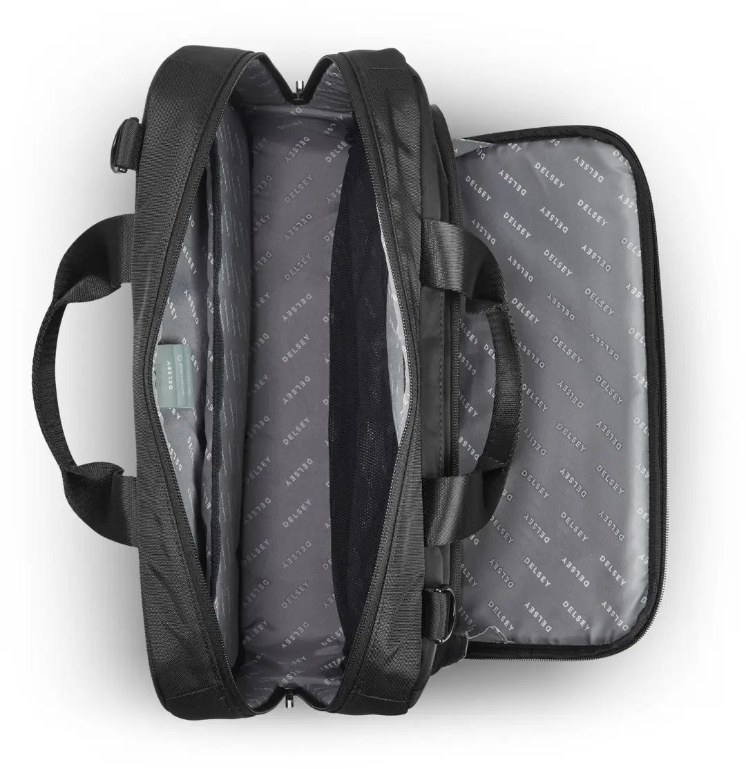 Delsey DLC 2.0 Laptoptas 15,6 inch - Black - afbeelding 4 van 6