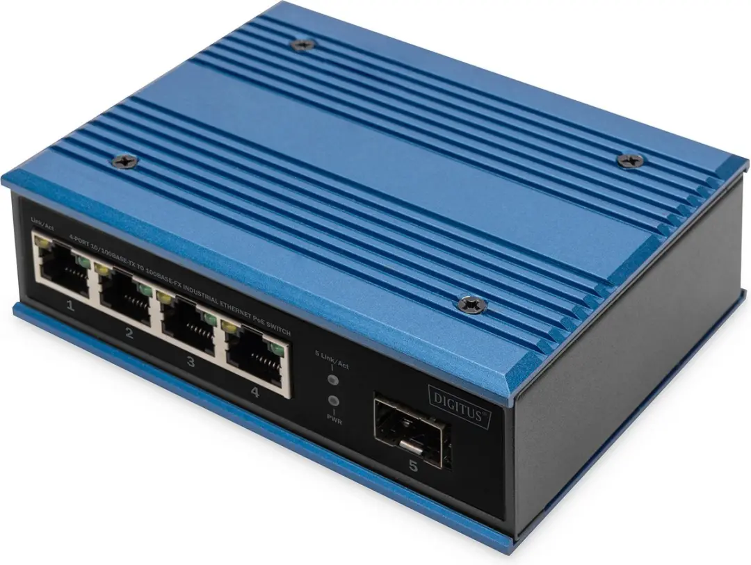 Digitus DN-651131 Switch 4-Port 10/100 30W PoE