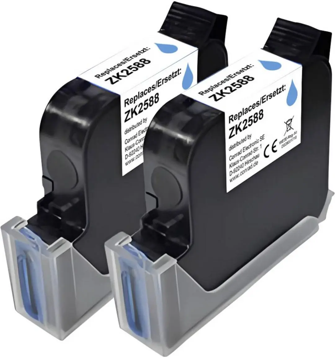 Renkforce ZK2588 RF-7596580 Inktcartridge - Zwart - afbeelding 3 van 4