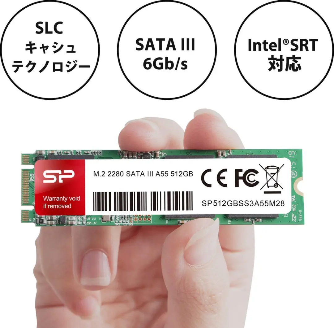 Silicon Power A55 SP128GBSS3A55M28 M.2 SSD - 128GB - afbeelding 5 van 6