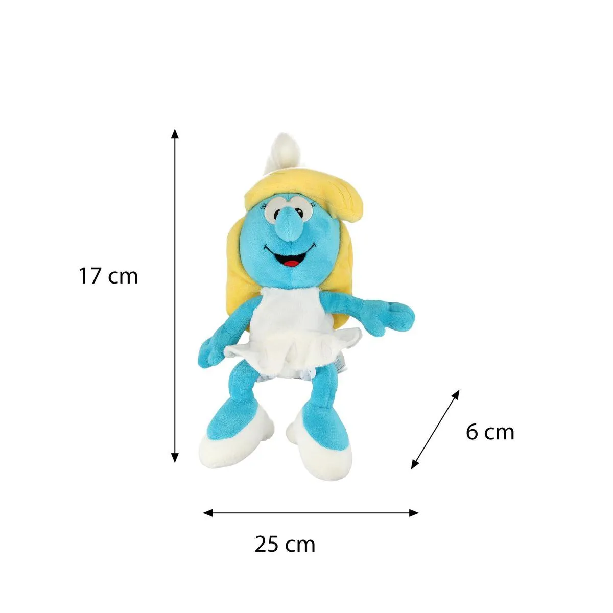 De Smurfen Smurfin Knuffel Speelgoed - Blauw