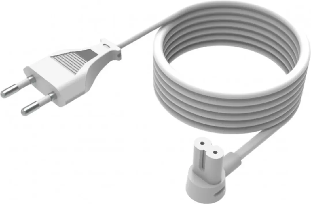 Flexson Sonos Era 100/300 Haakse Stroomkabel 5m - Wit - afbeelding 3 van 3