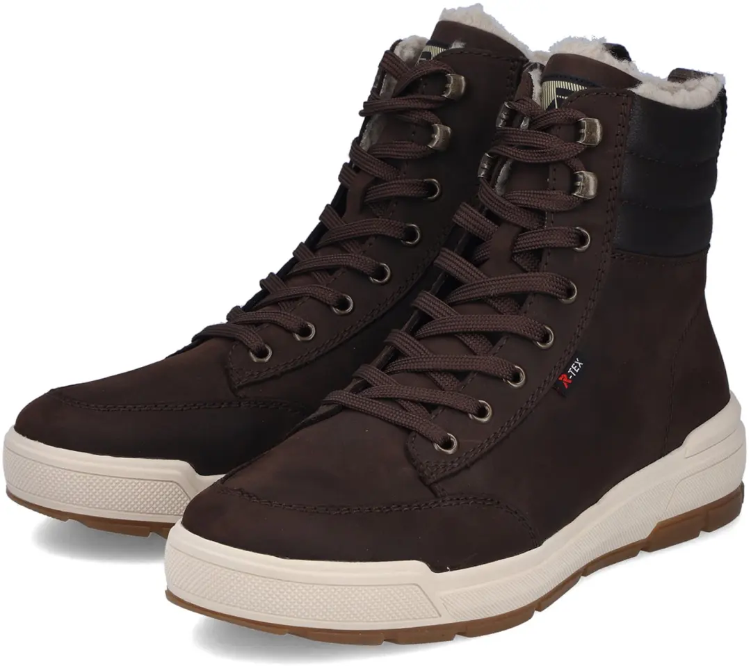 Rieker Heren Veterschoenen RiekerTEX Comfort Wijdte G U0071 Bruin