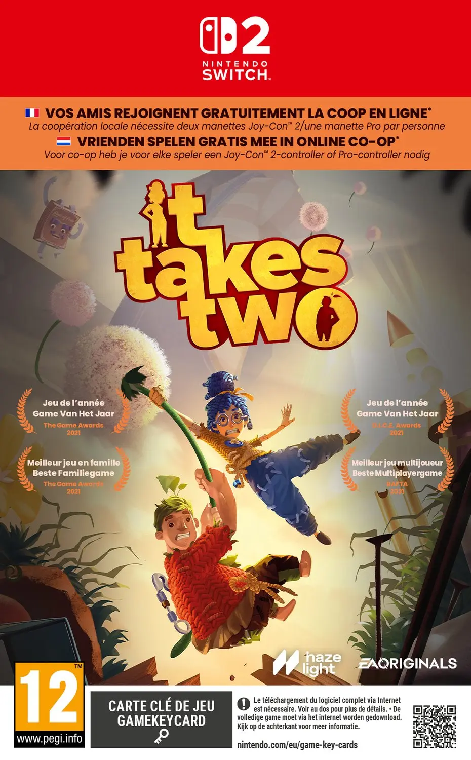 EA It Takes Two Nintendo Switch 2 - 2 Spelers
