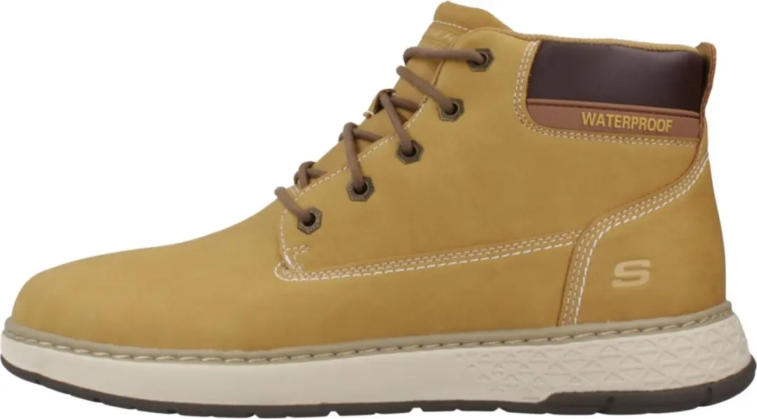 Skechers Garlan Deno Herenschoenen - Bruin - Maat 40 - afbeelding 2 van 4