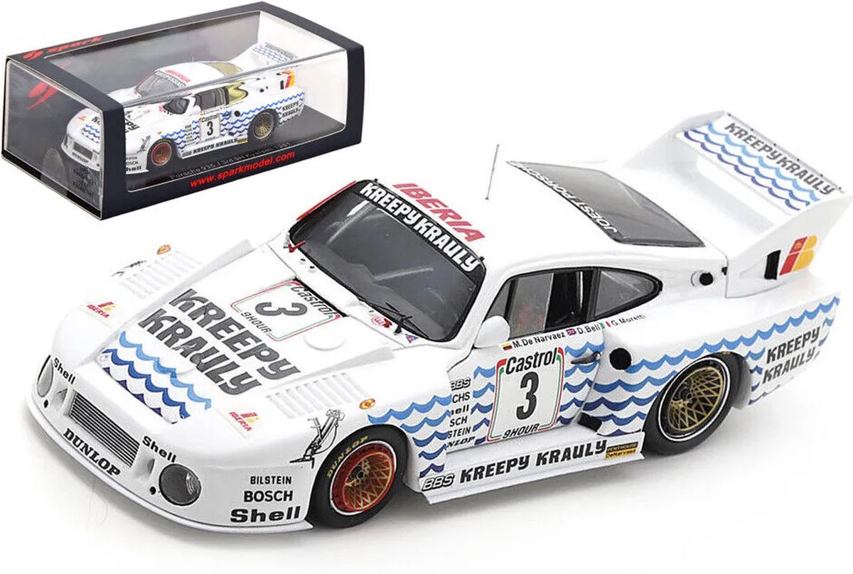 Porsche 935 J #3 3rd 9H Kyalami 1981 - 1:43 Spark S4754
