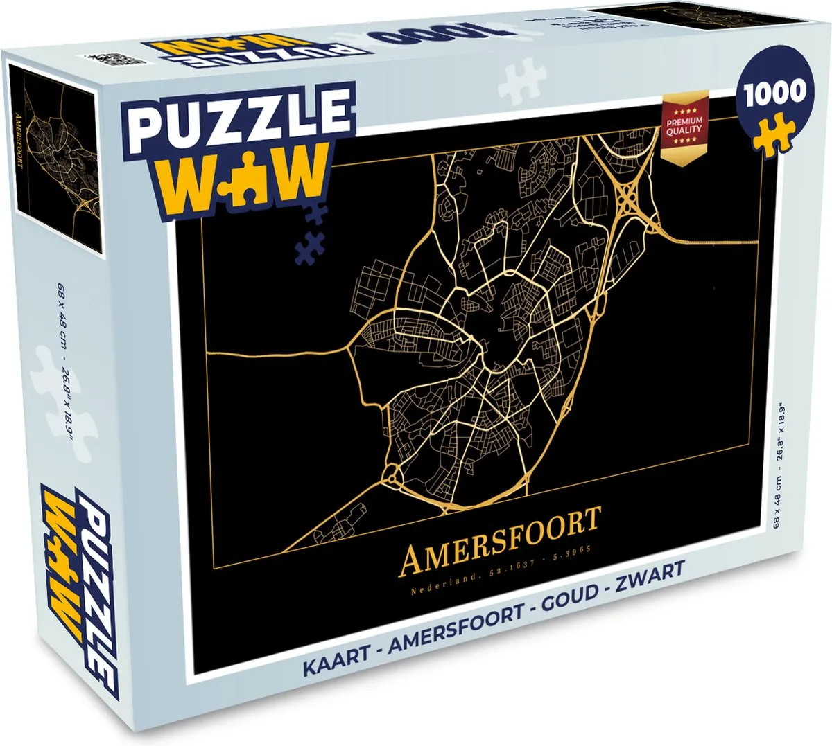 PuzzleWow Amersfoort Legpuzzel 1000 Stuks