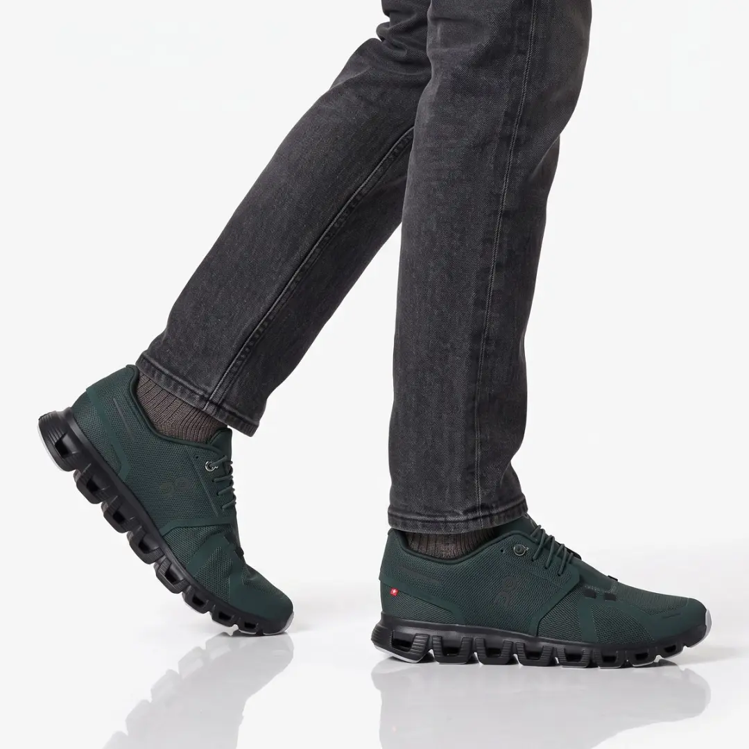ON Running Cloud 6 3MF10070968 Heren Sneakers - EU 43 - Groen - afbeelding 2 van 6