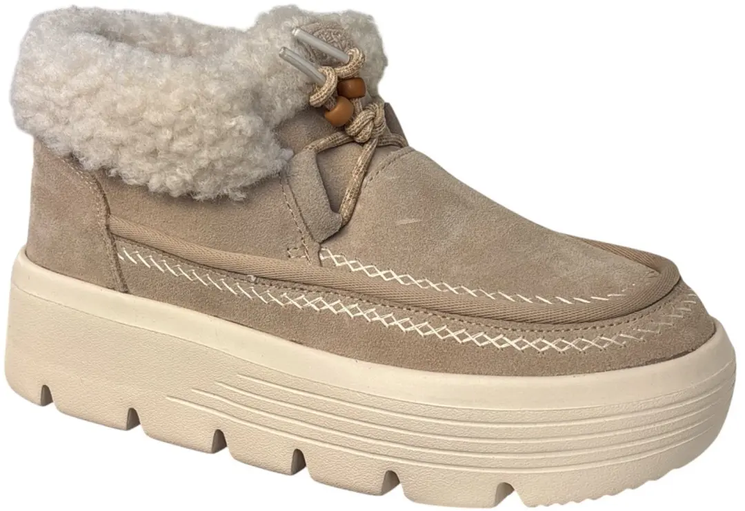 HEYDUDE Austin Edge Lounge Dames Laarzen Beige - afbeelding 3 van 6