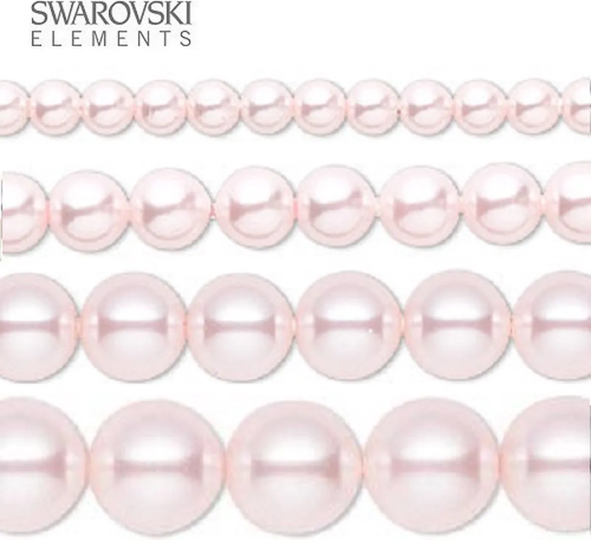 Swarovski Elements Parels 10mm Rosaline