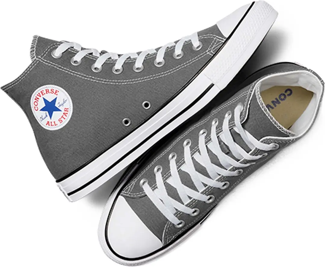 Converse Chuck Taylor All Star Hi Sneakers - Charcoal - afbeelding 4 van 6