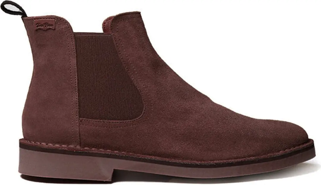 Jan-SY Heren Chelsea boots Suède Bruin