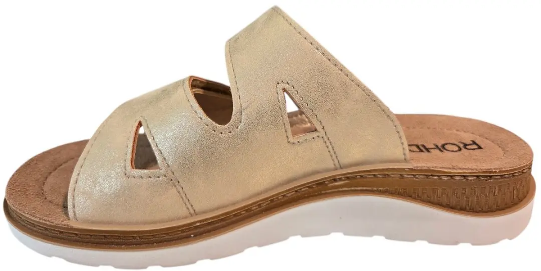 Rohde Slipper Dames 1302-14 - Beige - Maat 39 - afbeelding 4 van 5